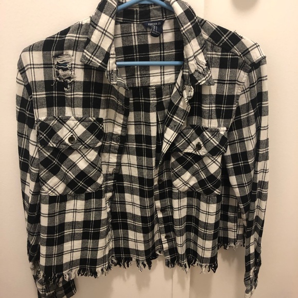 Black and White Flannel - Picture 2 of 3